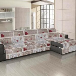Salvadivano con Penisola Disegno Shabby in Love Trapuntato